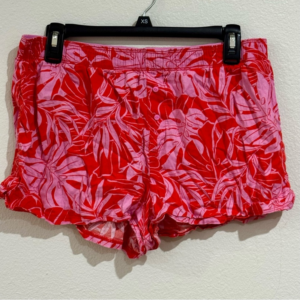 PINK Victoria's Secret Red and Pink Sleepwear